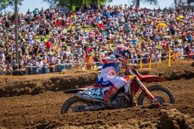 RYDER DIFRANCESCO RACES TO EIGHTH OVERALL IN 250MX AT REDBUD